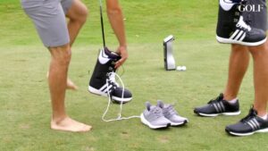 wearing-golf-shoes